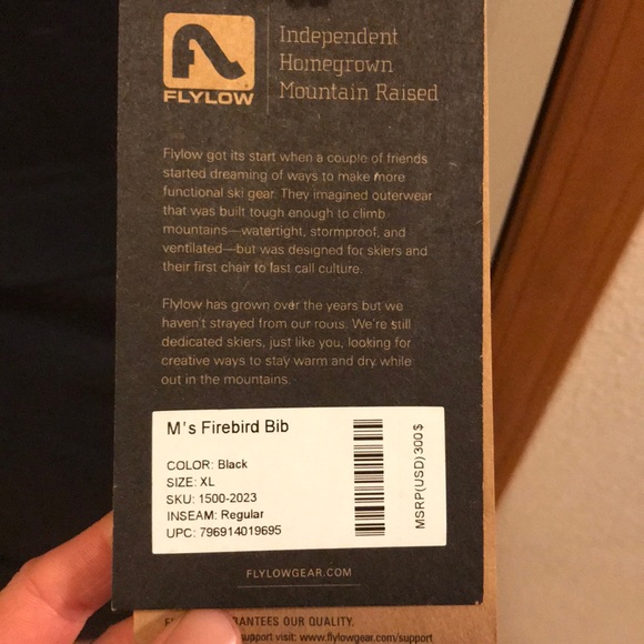 Flylow Firebird Bib-Men’s - Picture 4 of 4